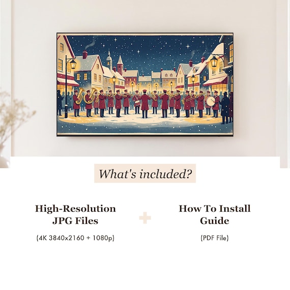 Brass Band Samsung Frame TV Art — view 4