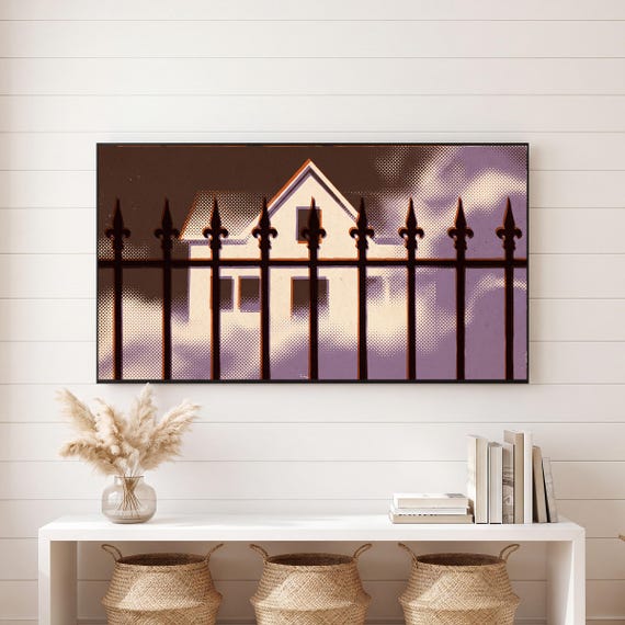 Haunted Attic Samsung Frame TV Art — view 6