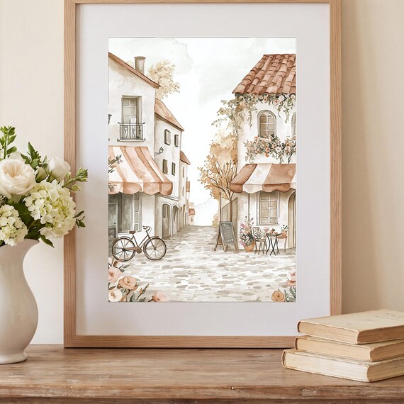 Paris Cafe Wall Art — view 2