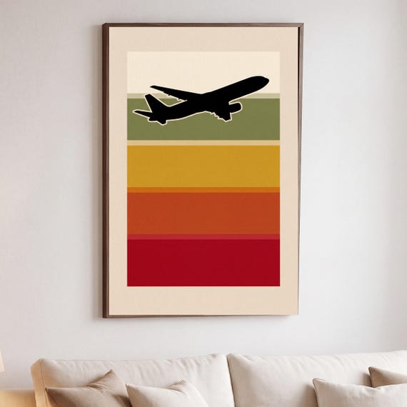 Color Block Climb Print — view 5