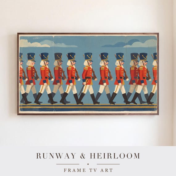 Nutcracker Soldiers Samsung Frame TV Art — view 5