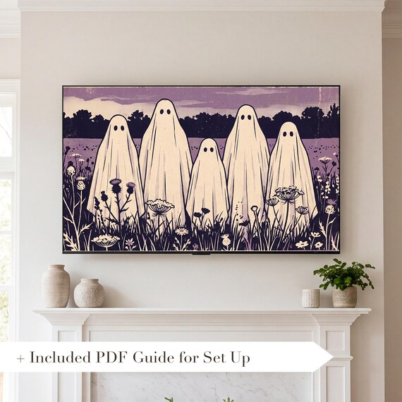 Headland Ghost Samsung Frame TV Art — view 2