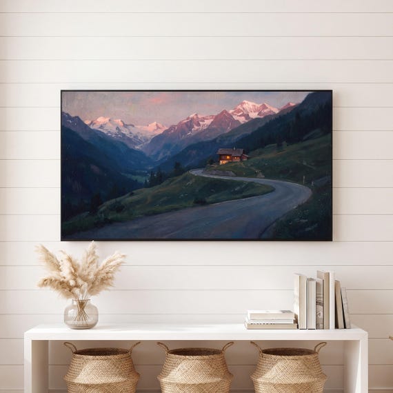 Alpine Winter Samsung Frame TV Art Bundle of 6 — view 6