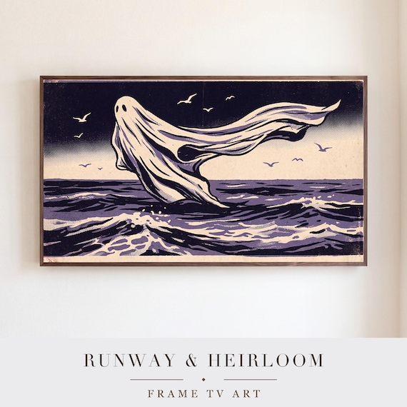 Three Ghosts Samsung Frame TV Art — view 5
