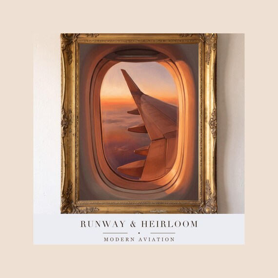 Sunset From Seat 24A Print — view 4
