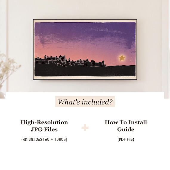 Star of Bethlehem Samsung Frame TV Art — view 4