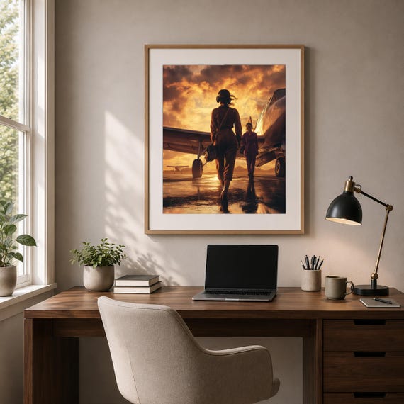 Women Pilots Wall Art — view 6