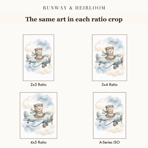 Aviator Bear Print โ view 6