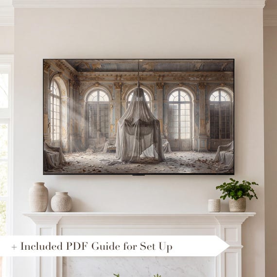 Abandoned Ballroom Samsung Frame TV Art Bundle of 6 — view 2