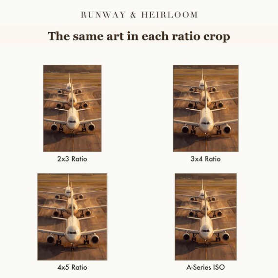 Taxiway Queue at Dusk Print — view 6