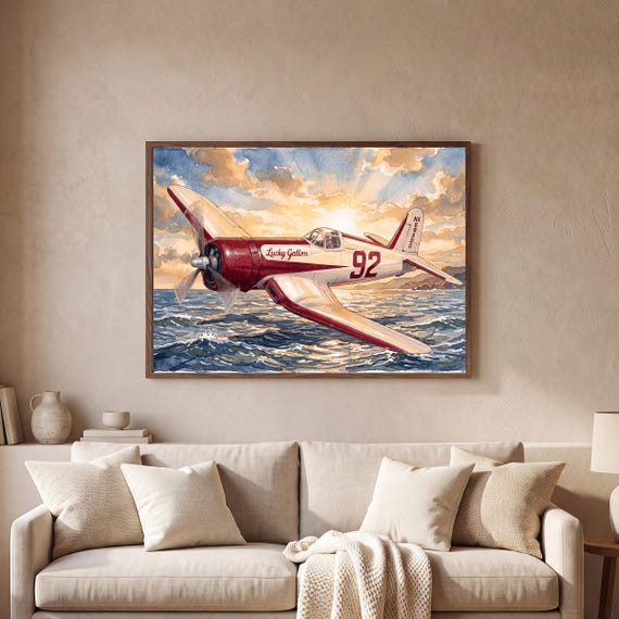 F4U Corsair Air Racer Print — view 2