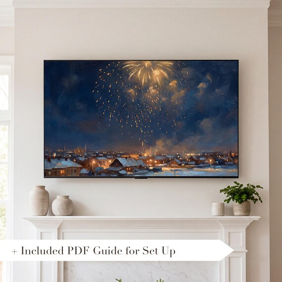 Last Embers Samsung Frame TV Art — view 2