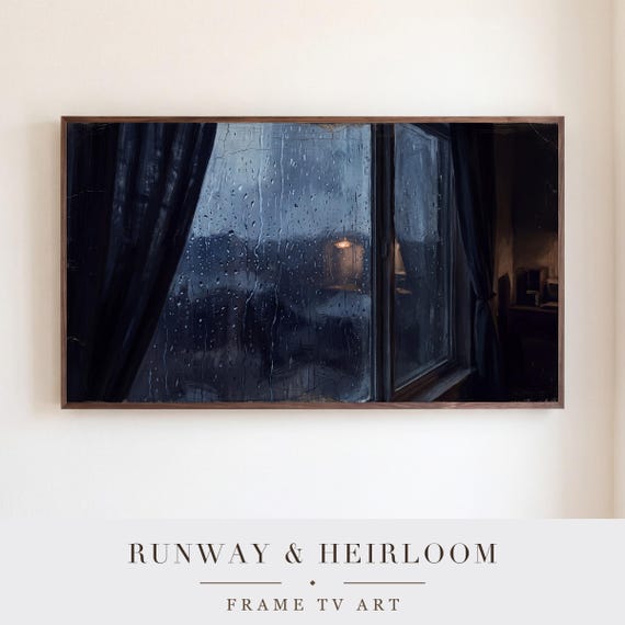 Curtain Edge Samsung Frame TV Art — view 5