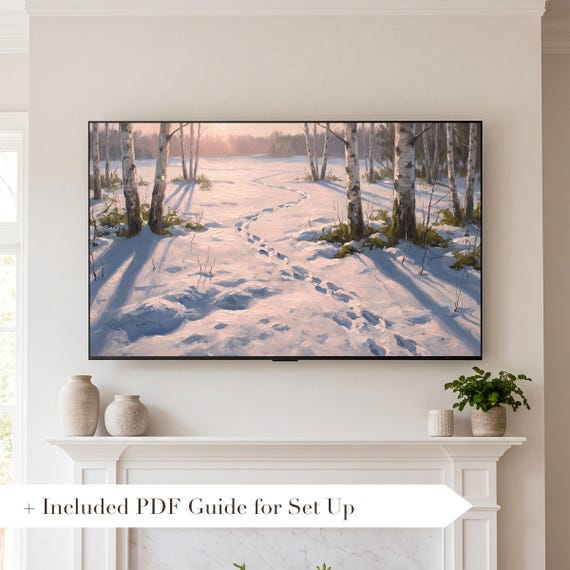 Fox Trail Samsung Frame TV Art — view 2