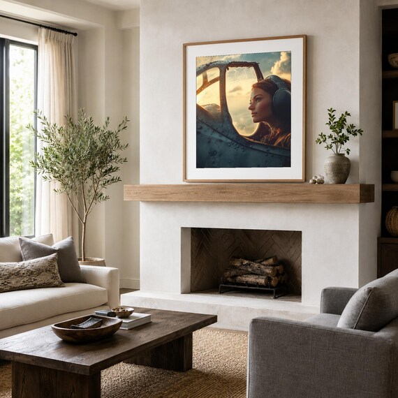 Women in Aviation Wall Art — view 4