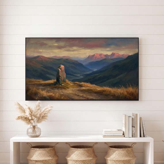 Stone Waymarker Samsung Frame TV Art — view 6