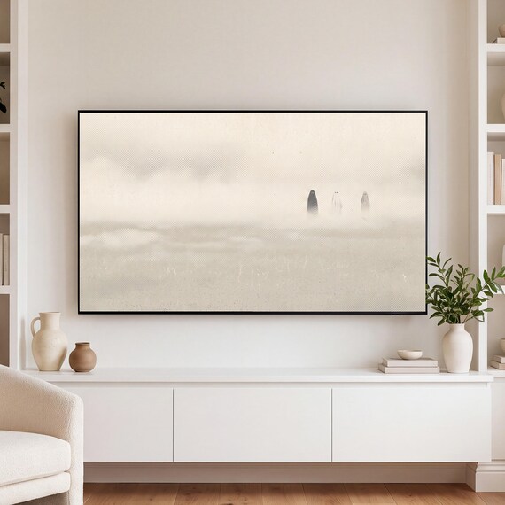 Misted Meadow Samsung Frame TV Art — view 3