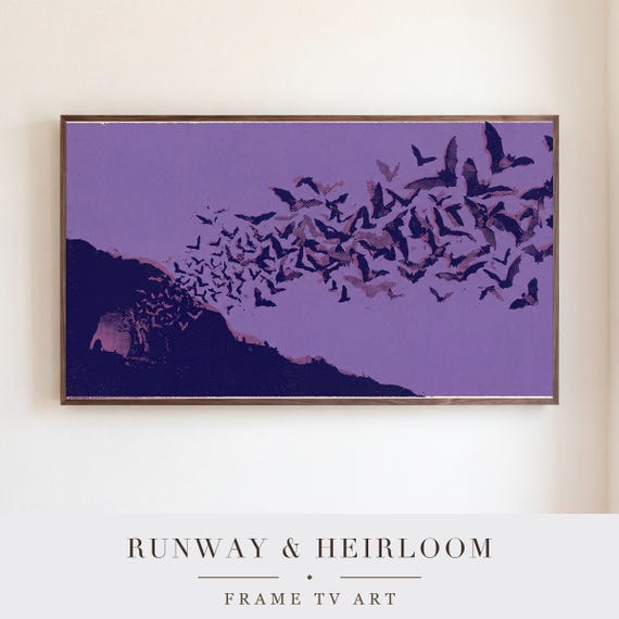 Bat Plate Samsung Frame TV Art — view 5