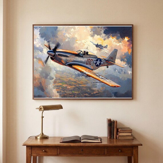 P-51 Mustang Fine Art Printable — view 5