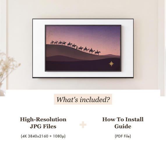 Magi on the Dunes Samsung Frame TV Art — view 4