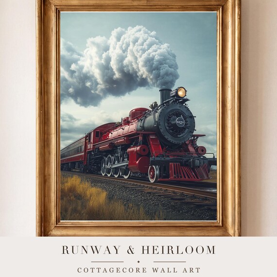 Steam Train Wall Art — view 4