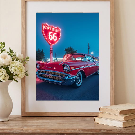 Muscle Car Wall Art — view 2
