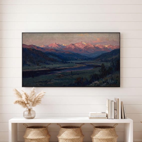 Alpine Valley Samsung Frame TV Art — view 6