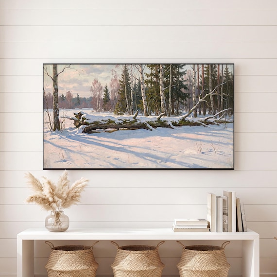 Fallen Log Samsung Frame TV Art — view 6