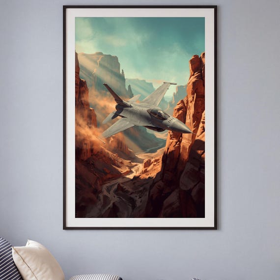Canyon Run Print — view 2