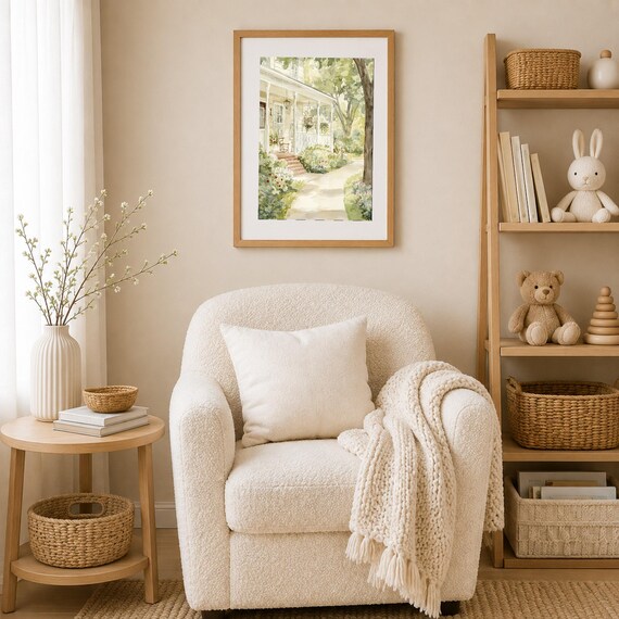 Southern Cottage Nursery Wall Art — view 4