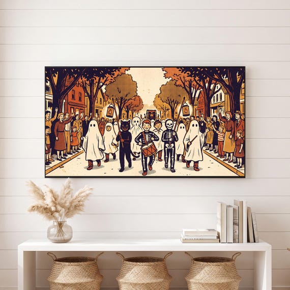 Halloween Parade Samsung Frame TV Art Bundle of 6 — view 4