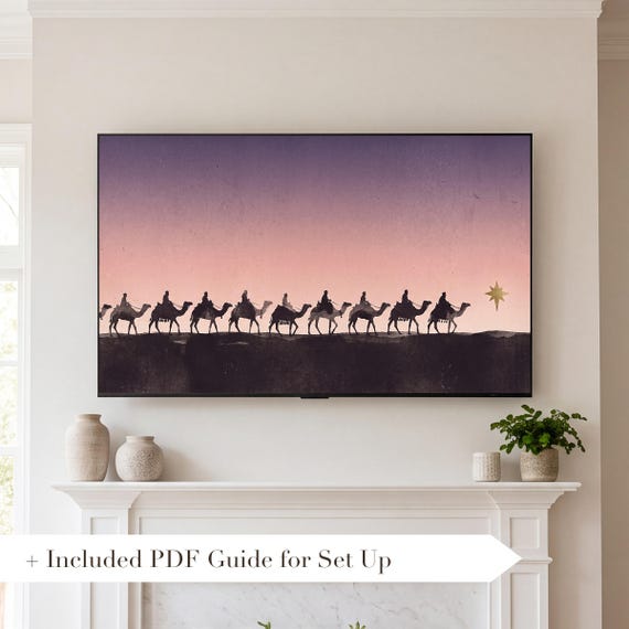 Nativity Star Samsung Frame TV Art Bundle of 6 — view 2