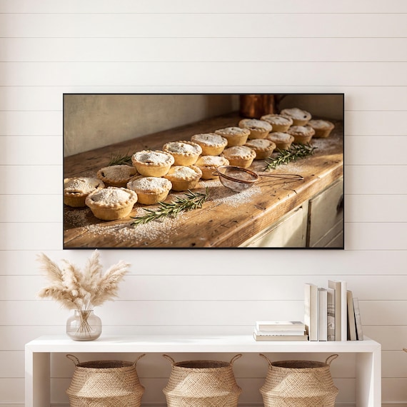 Mince Pies Samsung Frame TV Art — view 6