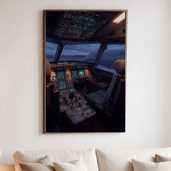 Night Flight Deck Print — view 5
