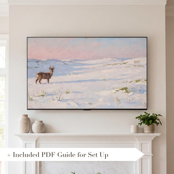 Winter Forest Samsung Frame TV Art Bundle of 6 — view 2