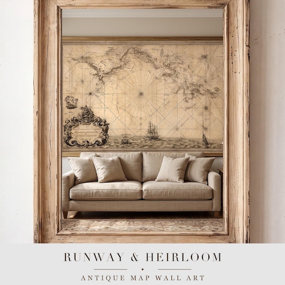 Antique Nautical Chart Printable