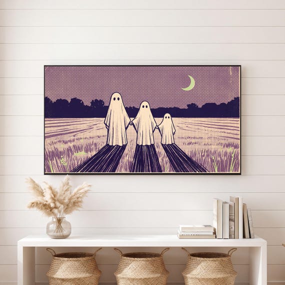 Ghost Halloween Samsung Frame TV Art Bundle of 6 (4K Digital Download) — view 6