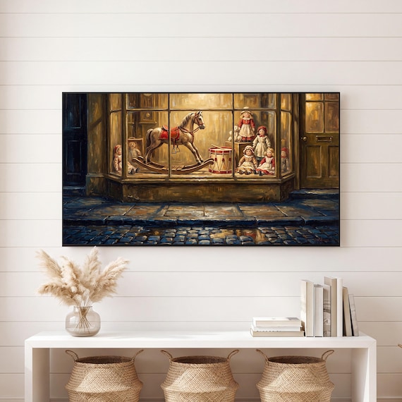 Toy Shop Window Samsung Frame TV Art — view 6
