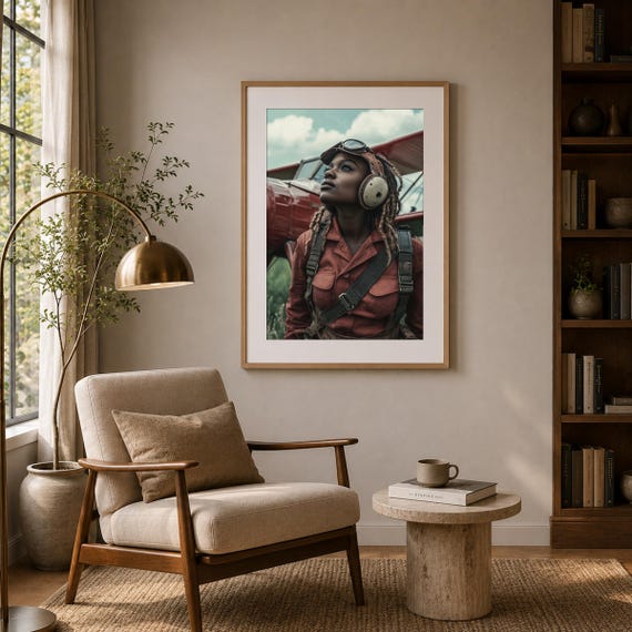 Bessie Coleman Print — view 5
