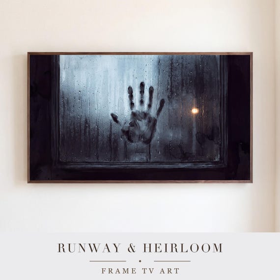 Handprint on Glass Samsung Frame TV Art — view 5