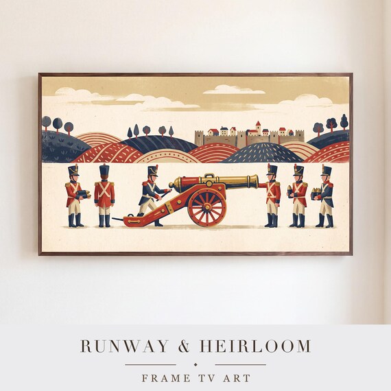 Toy Cannon Crew Samsung Frame TV Art — view 5