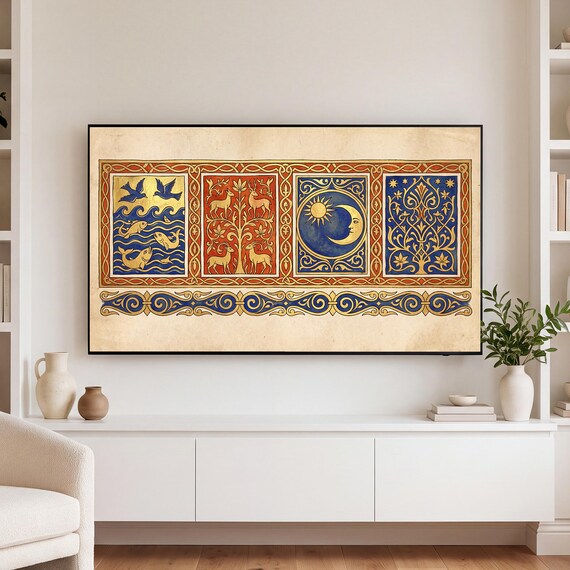 Twelve Days of Christmas Samsung Frame TV Art — view 3