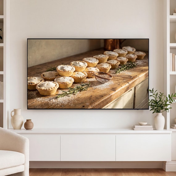 Mince Pies Samsung Frame TV Art — view 3