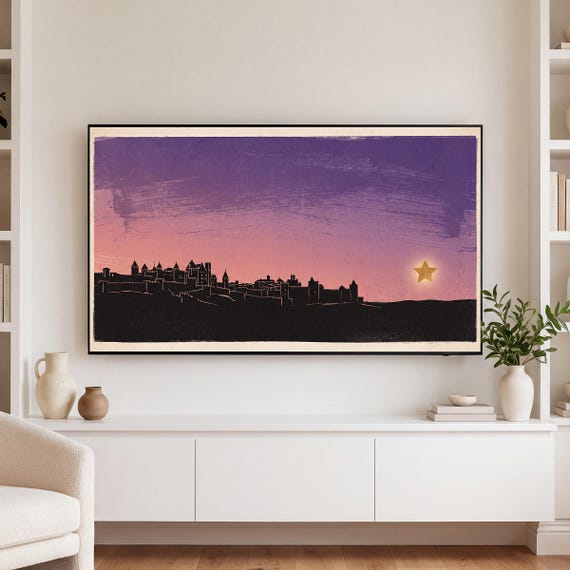 Star of Bethlehem Samsung Frame TV Art — view 3