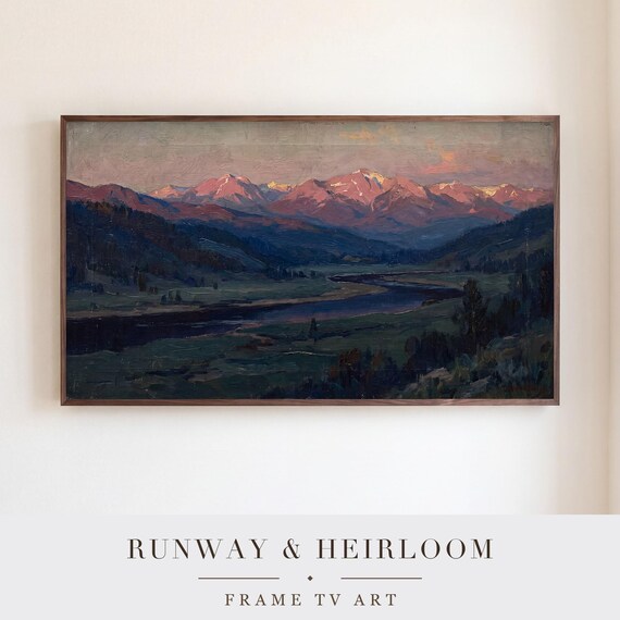 Alpine Valley Samsung Frame TV Art — view 5