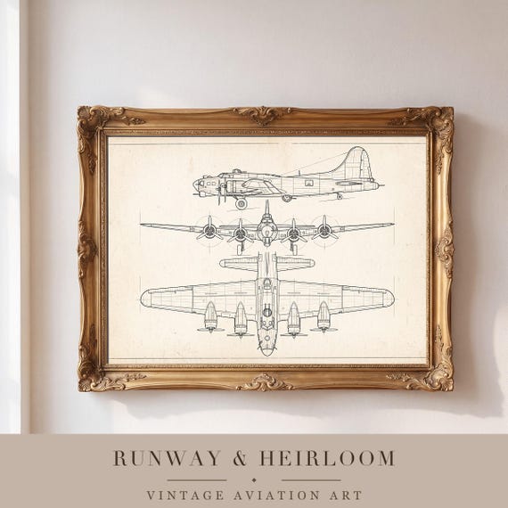 Bomber Blueprint Set of 3 — view 4