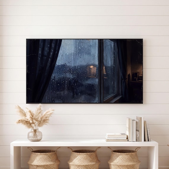 Curtain Edge Samsung Frame TV Art — view 6