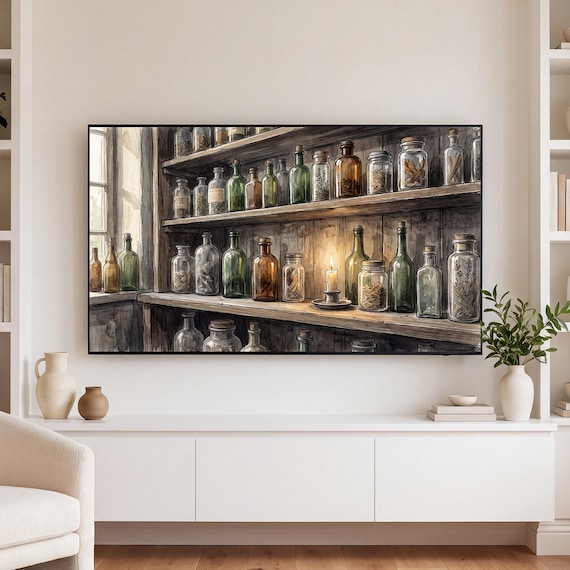 Apothecary Samsung Frame TV Art Bundle of 6 — view 3