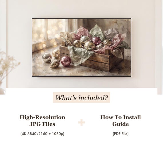 Ornament Crate Samsung Frame TV Art — view 4