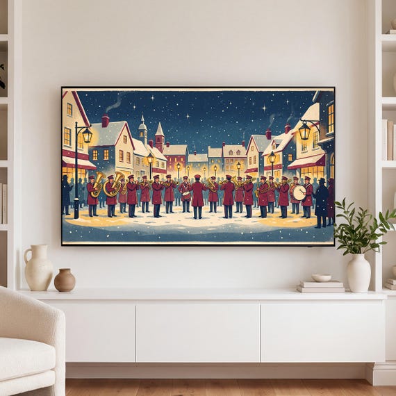 Brass Band Samsung Frame TV Art — view 3